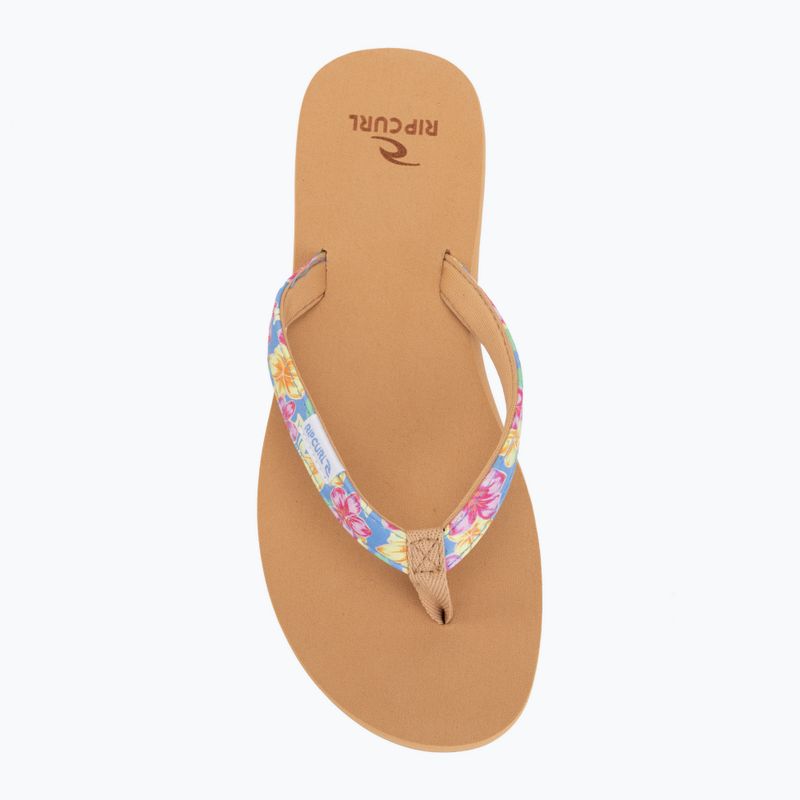 Infradito da donna Rip Curl Freedom Bloom Open Toe cornflower blue 5