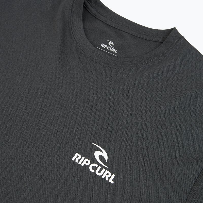 Maglietta da nuoto da uomo Rip Curl Stack Upf black marle 3