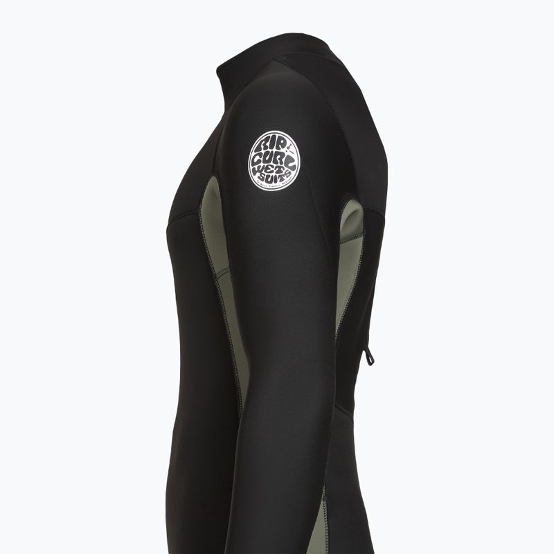 Muta da uomo per il nuoto Rip Curl Dawn Patrol 4/3mm Back Zip deep cactus 6