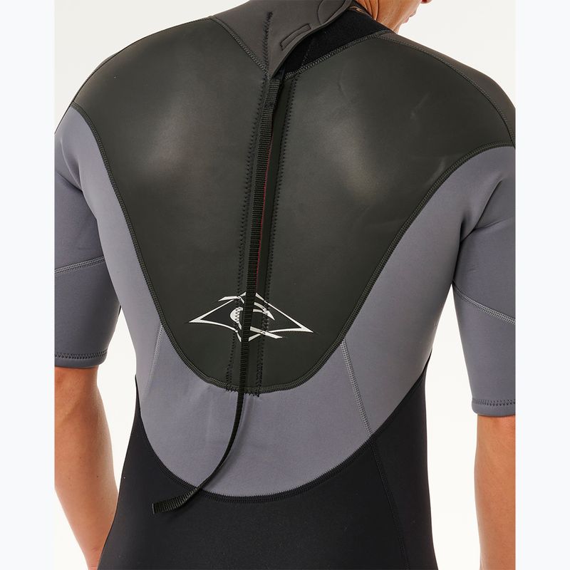 Muta da nuoto uomo Rip Curl Omega 2/2 mm Back Zip Springsuit grey 4