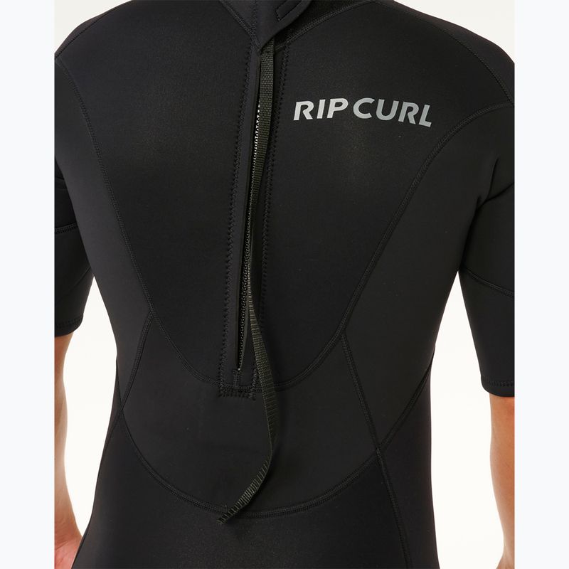 Muta da nuoto uomo Rip Curl Trad 2/2 mm Back Zip Springsuit black 5
