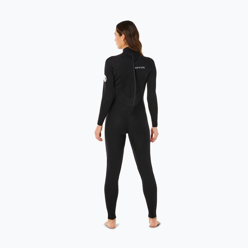 Muta da nuoto donna Rip Curl Trad 3/2 mm Back Zip black 2