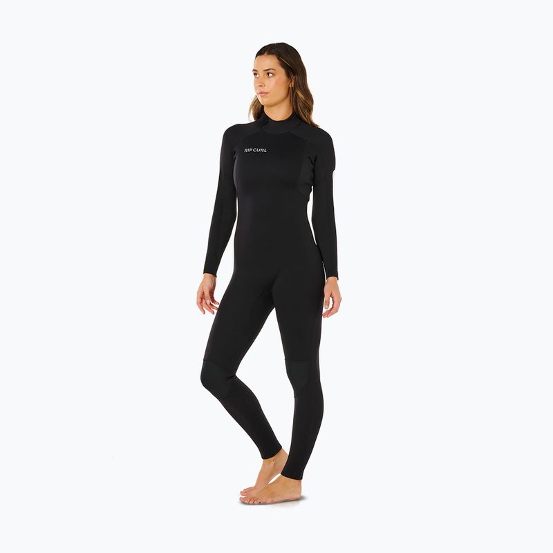 Muta da nuoto donna Rip Curl Trad 3/2 mm Back Zip black 3
