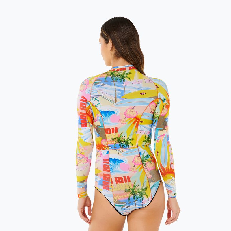Muta da nuoto donna Rip Curl G-Bomb 1.5 mm Full Zip Springsuit multicolor 3