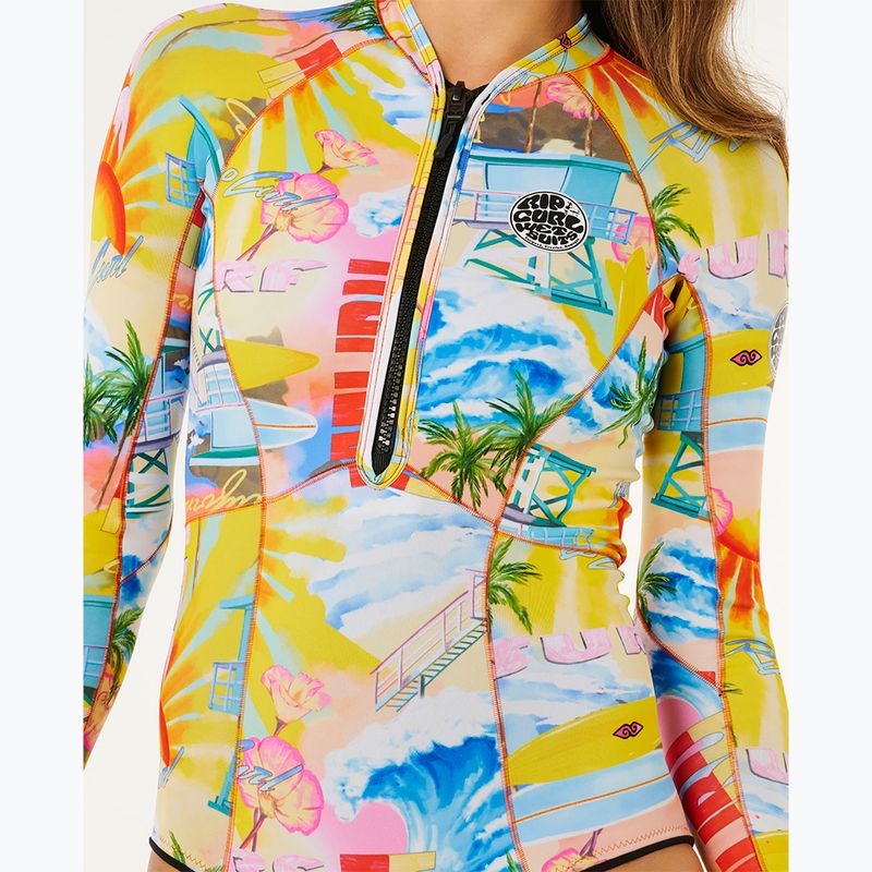 Muta da nuoto donna Rip Curl G-Bomb 1.5 mm Full Zip Springsuit multicolor 6