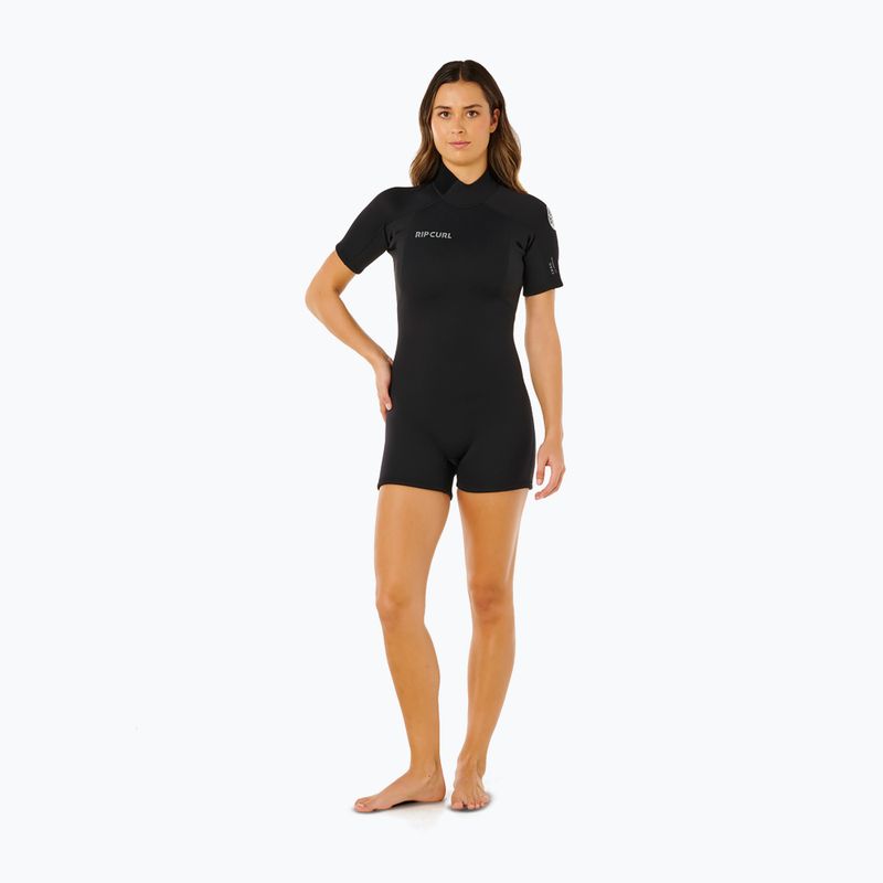 Muta da nuoto donna Rip Curl Trad 2/2 mm Back Zip Springsuit black 2
