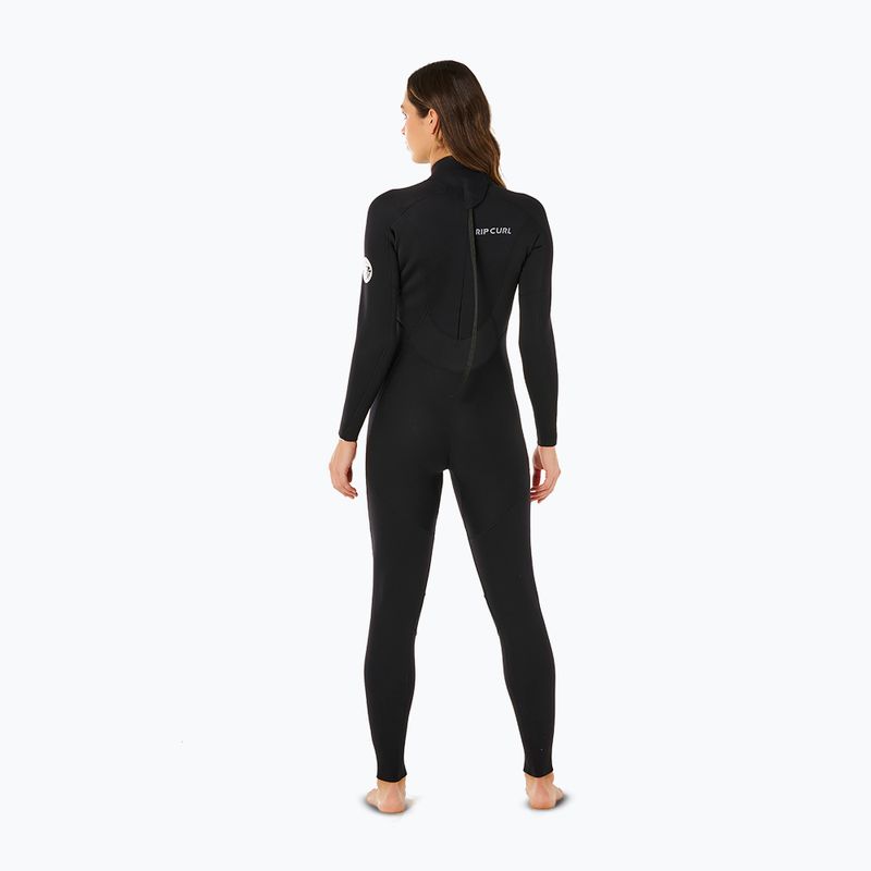 Muta da nuoto donna Rip Curl Trad 4/3 mm Back Zip black 2