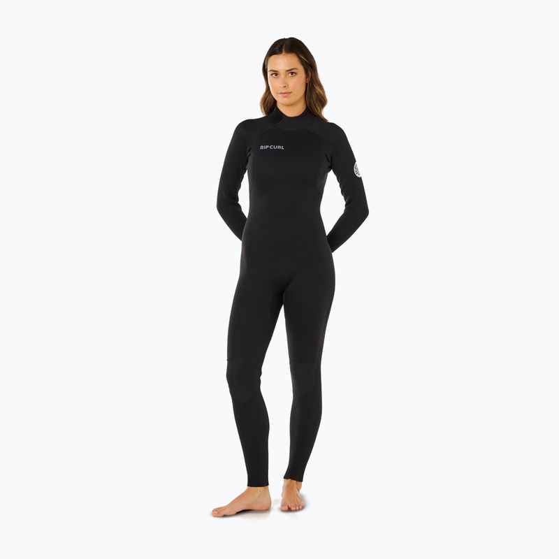 Muta da nuoto donna Rip Curl Trad 4/3 mm Back Zip black 4