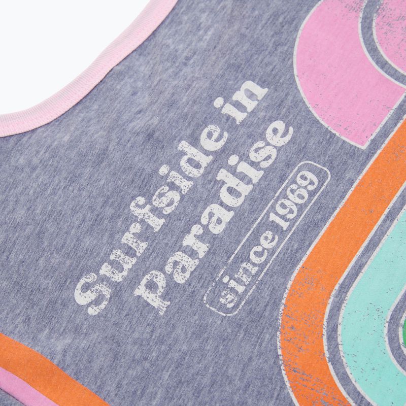 Maglietta da donna Rip Curl Surf Side Ringer navy 4