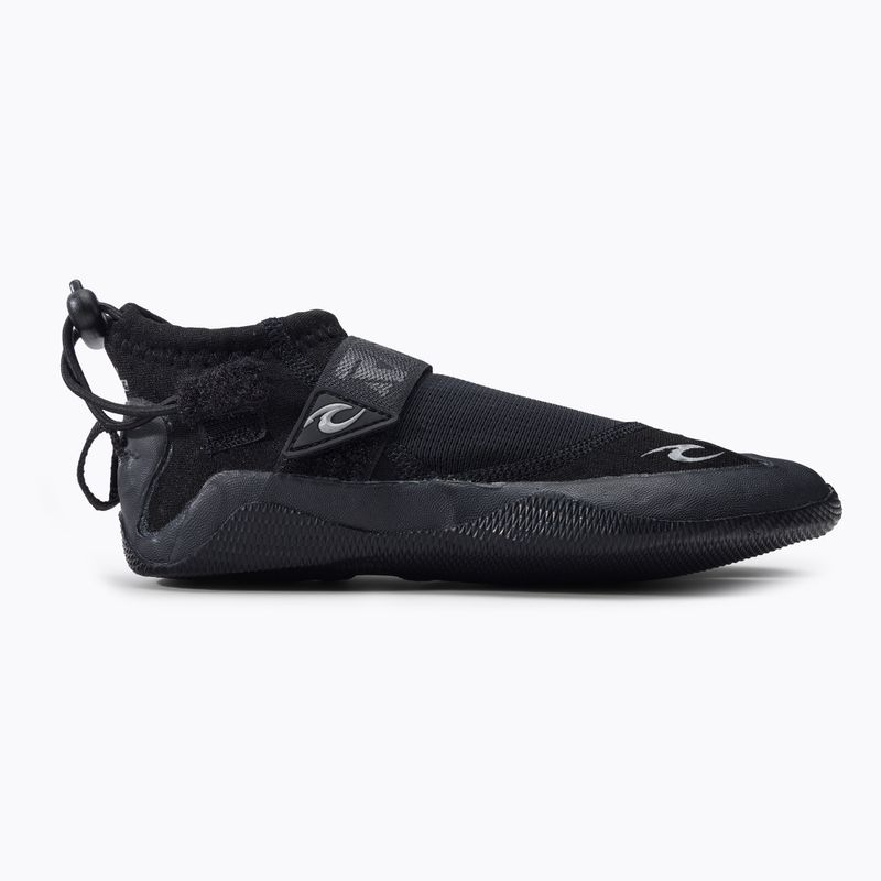 Rip Curl Reefer Boot 1,5 mm S/Toe nero/carbone in neoprene 2