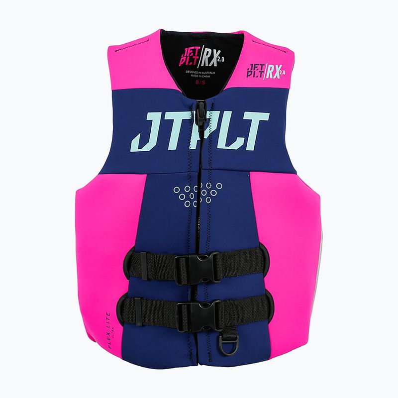 Gilet di assicurazione Jetpilot Rx Neo Vest donna blu/rosa 5