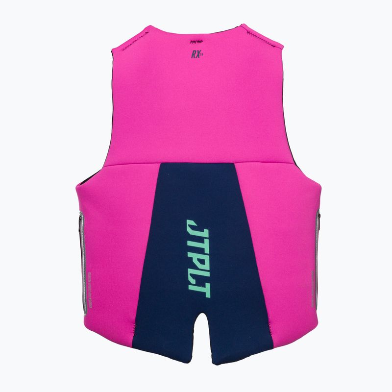 Gilet di assicurazione Jetpilot Rx Neo Vest donna blu/rosa 2