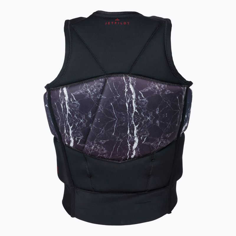 Jetpilot Freeride F/E Neo Vest da uomo nero/marmo gilet di assicurazione 2
