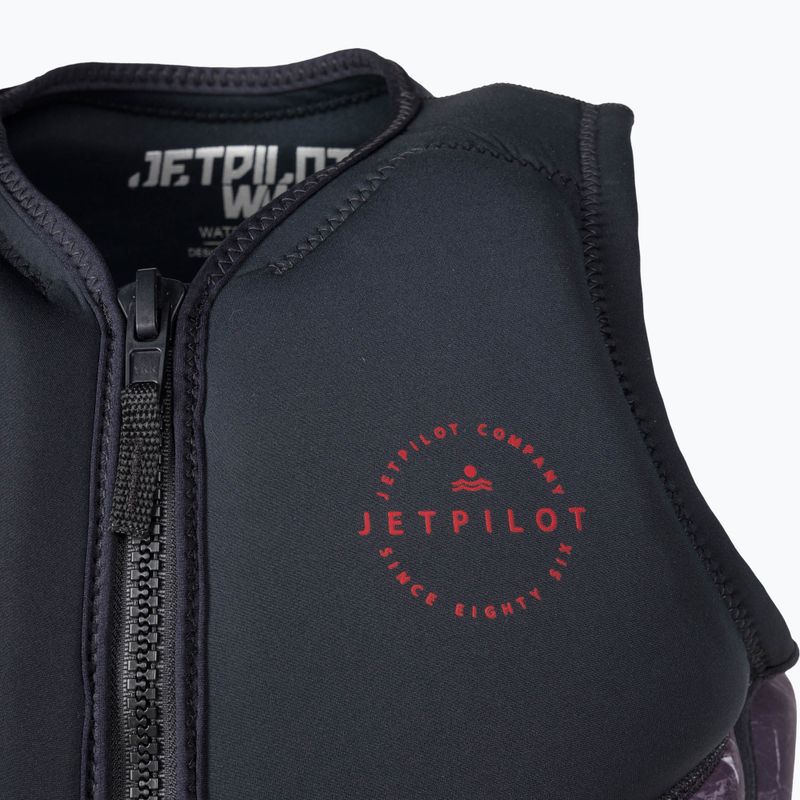 Jetpilot Freeride F/E Neo Vest da uomo nero/marmo gilet di assicurazione 4