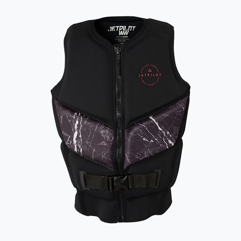 Jetpilot Freeride F/E Neo Vest da uomo nero/marmo gilet di assicurazione 5