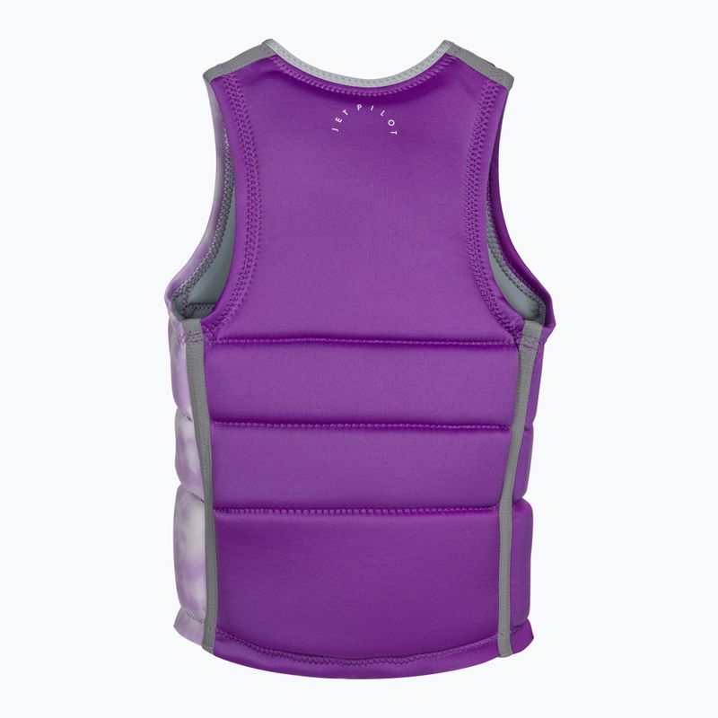 Gilet di sicurezza per bambini Jetpilot Import F/E Neo Vest viola 2