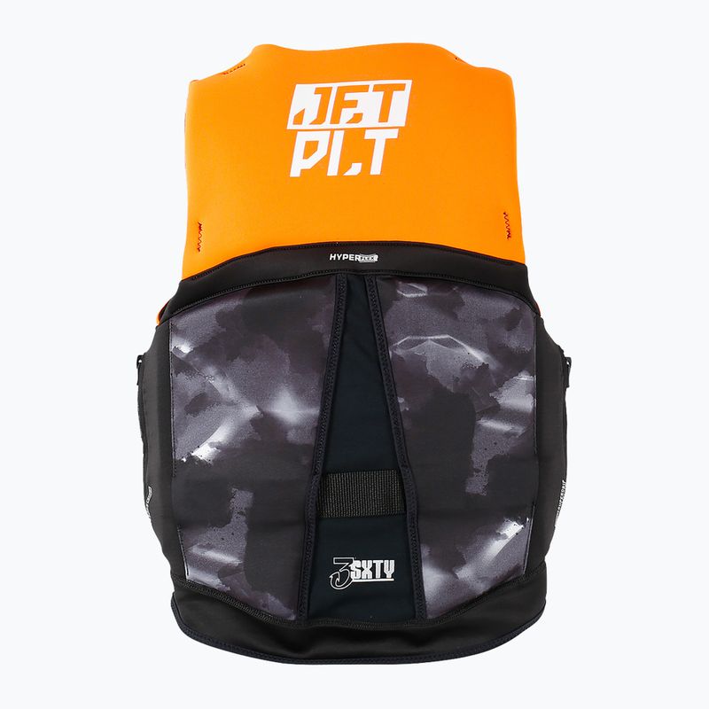 Jetpilot 3Sxty Hyperflex S-Grip Eco L50 Vest antracite/arancio gilet di assicurazione 2