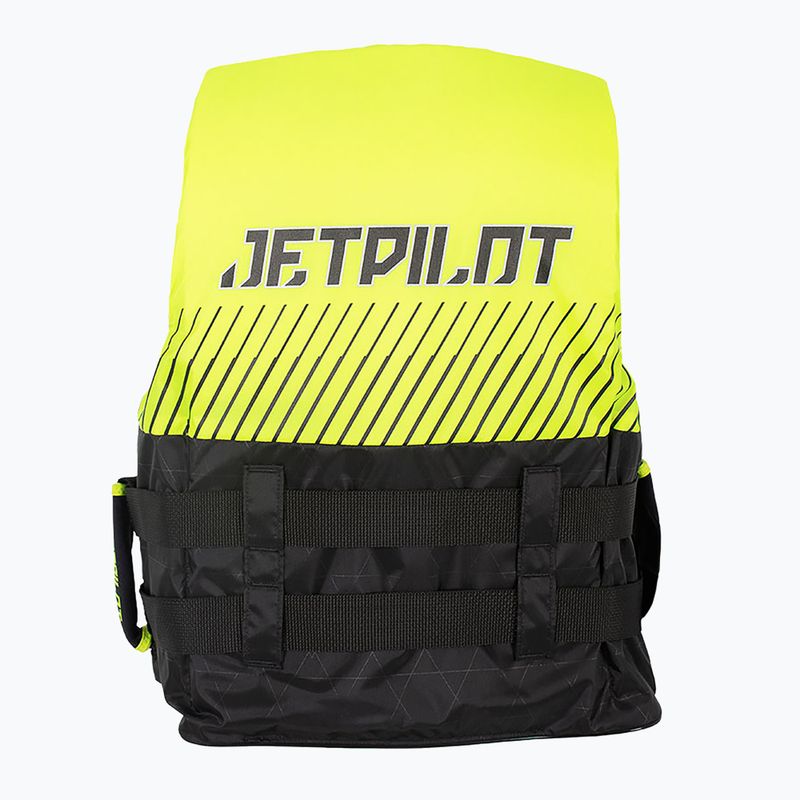 Gilet da uomo Jetpilot Helium F/E Nylon Belay Vest nero/giallo 2