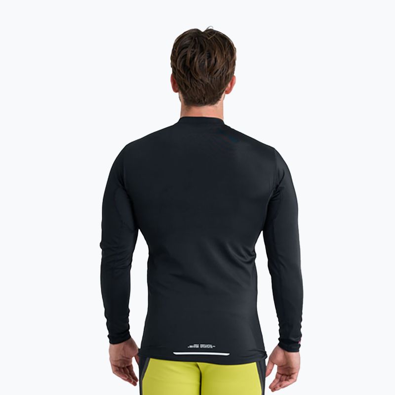 Maglia a maniche lunghe da nuoto uomo Jetpilot Vault Rashie black 2