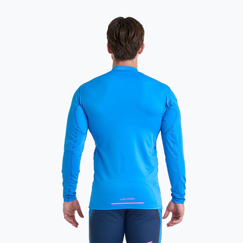 Maglia a maniche lunghe da nuoto uomo Jetpilot Vault Rashie blue 2