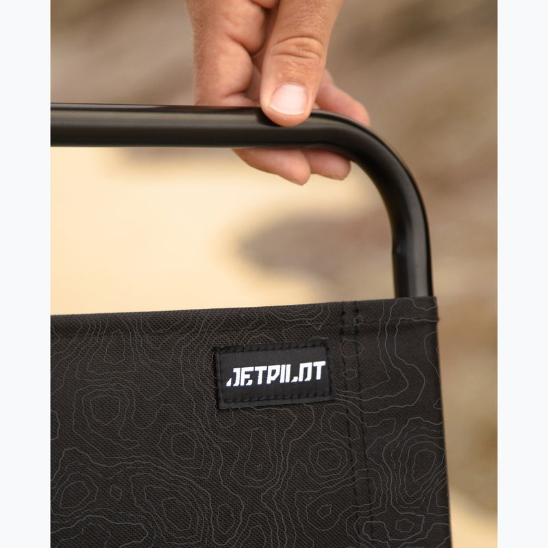 Zaino con sedile portatile Jetpilot Back Rest Chilled Seat Bag black 3