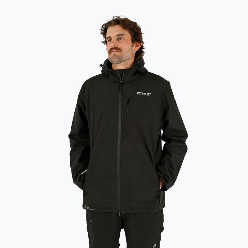 Giacca da vela da uomo Jetpilot Venture Spray black