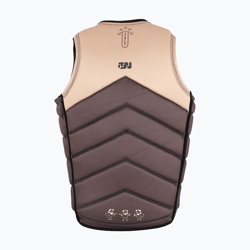 Gilet protettivo da uomo Jetpilot X1 F/E Eco Heatley brown 2