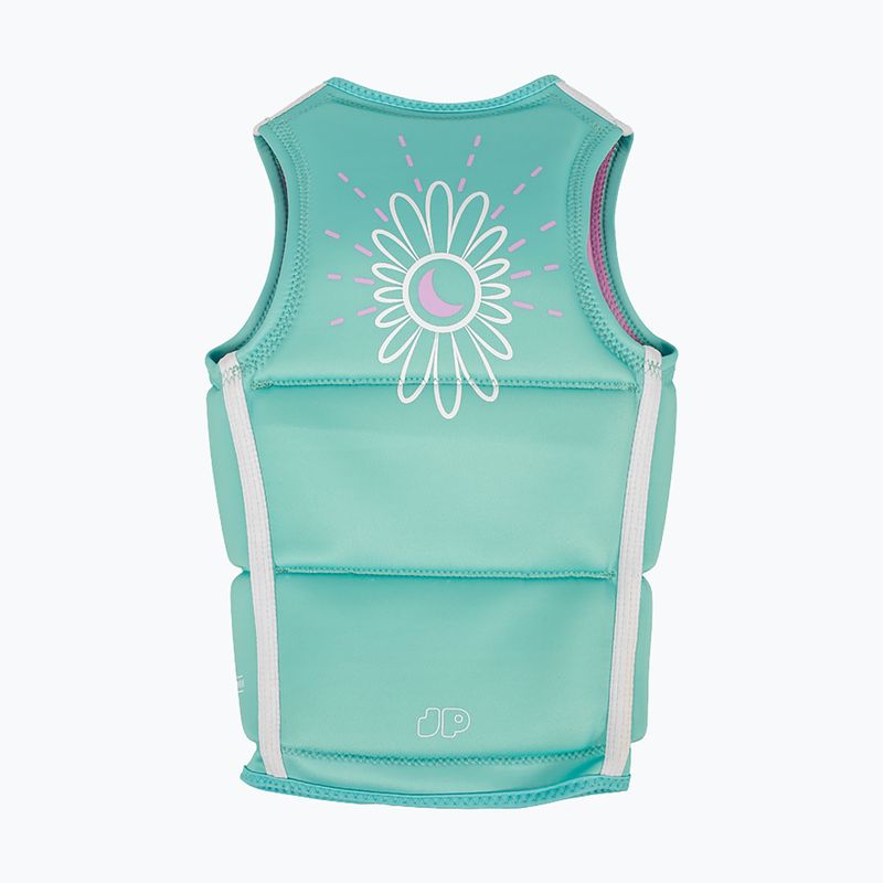 Gilet protettivo per bambini Jetpilot Freeride Girls Eco teal 2