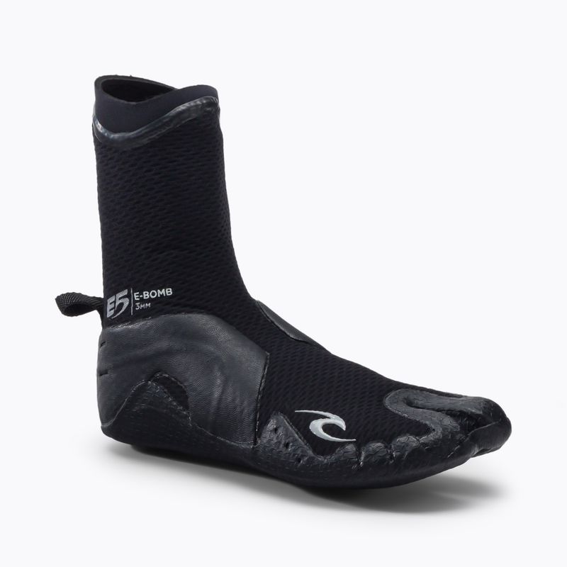 Rip Curl E Bomb 3 mm S/Toe stivale in neoprene nero