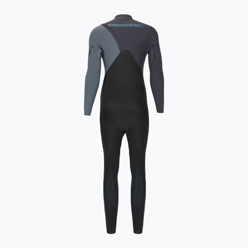 Muta Rip Curl Flashbomb Z/Free 4/3 mm GB mineral blue da uomo 2