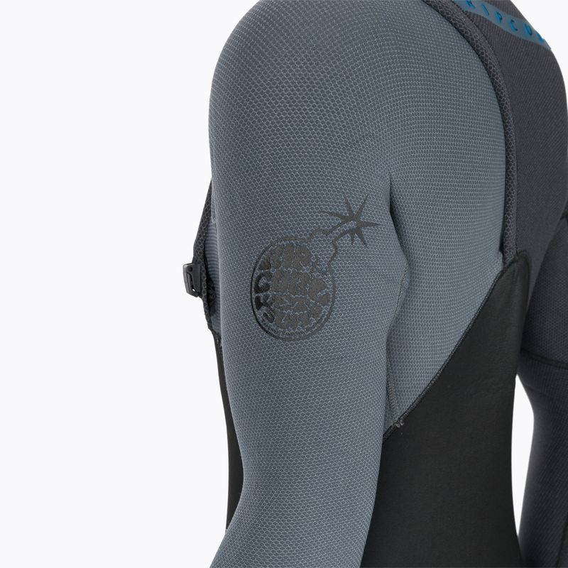 Muta Rip Curl Flashbomb Z/Free 4/3 mm GB mineral blue da uomo 7
