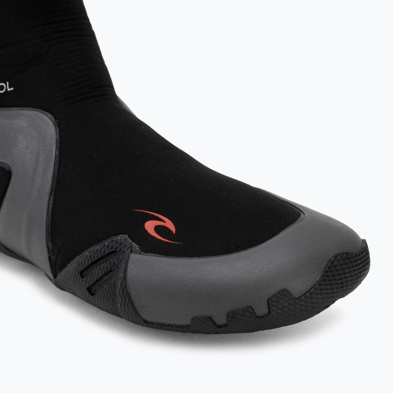 Scarpe in neoprene da uomo Rip Curl Dawn Patrol 5 mm Round Toe black 7