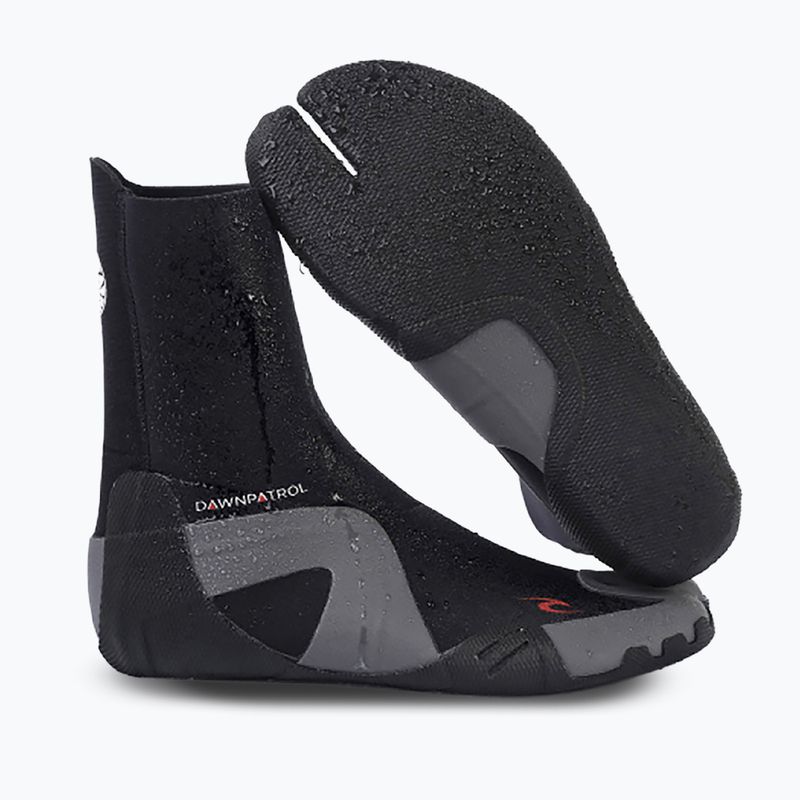 Scarpe in neoprene da uomo Rip Curl Dawn Patrol 5 mm Round Toe black