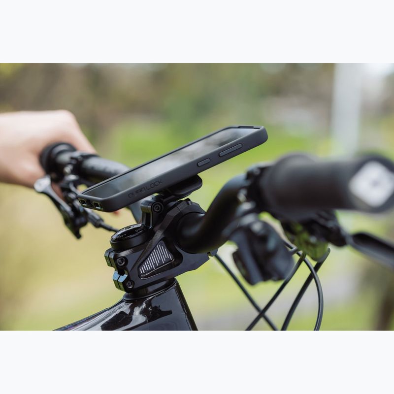 Supporto per telefono da bicicletta Quad Lock Stem Cap Mount Adjustable black 4