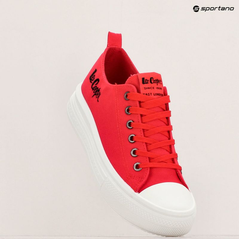 Scarpe Lee Cooper da donna LCW-24-44-2463 rosso 9