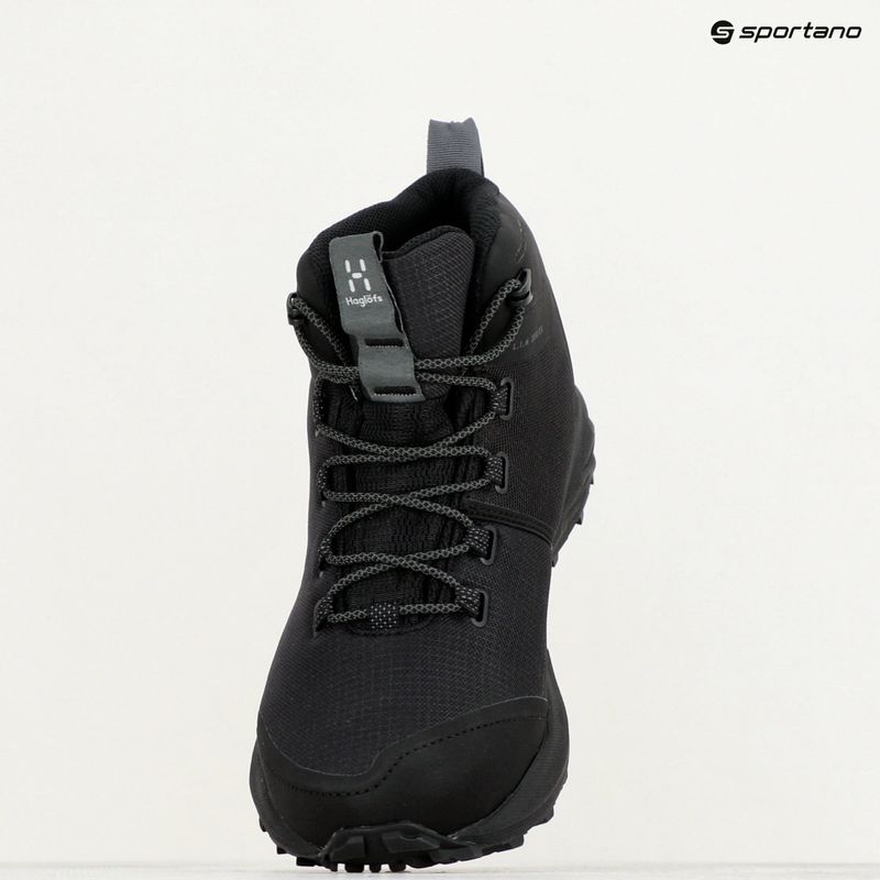 Scarponi da trekking da uomo Haglöfs L.I.M FH GTX Mid nero vero/magnetite 9