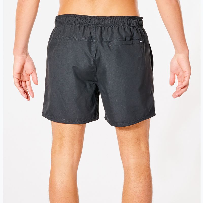 Pantaloncini da bagno Rip Curl Offset Volley da uomo, nero 2