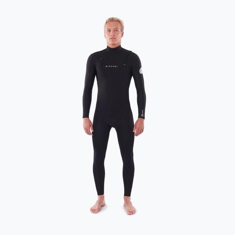 Muta Rip Curl Dawn Patrol 5/3 mm GB C/Zip nera da uomo 6