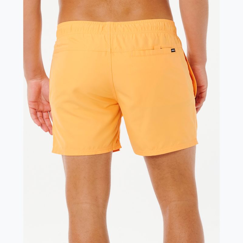 Costume da bagno corto da uomo Rip Curl Offset Volley bright orange 3