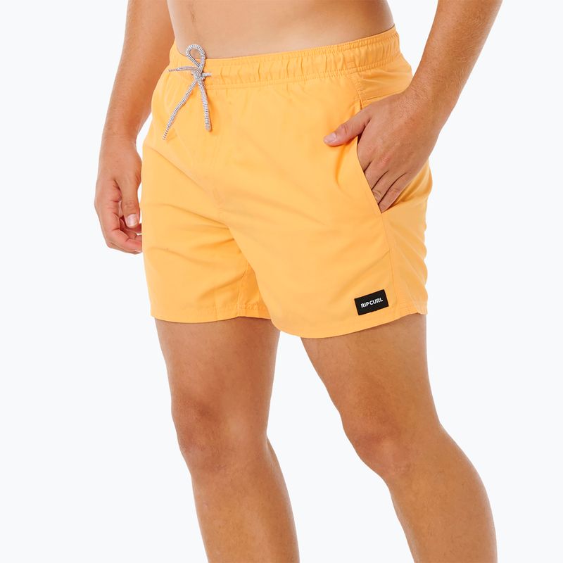 Costume da bagno corto da uomo Rip Curl Offset Volley bright orange 4