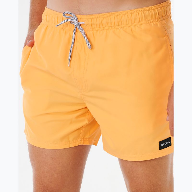 Costume da bagno corto da uomo Rip Curl Offset Volley bright orange 5