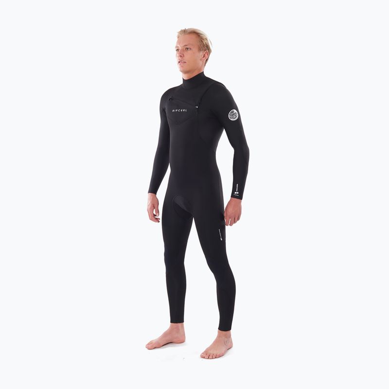 Rip Curl Dawn Patrol Perf 5/3 mm C/Zip nera da uomo 2