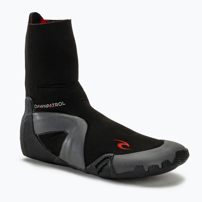 Rip Curl D/Patrol Punta tonda scarpe in neoprene 3 mm nero