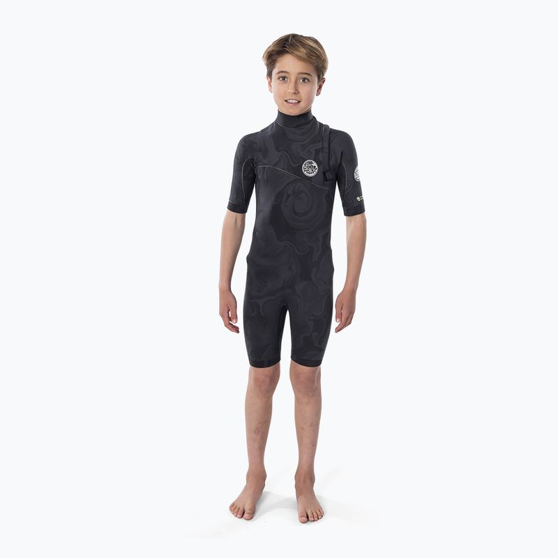 Rip Curl E Bomb 2/2 mm Z/Free scuro/grigio schiuma da nuoto per bambini