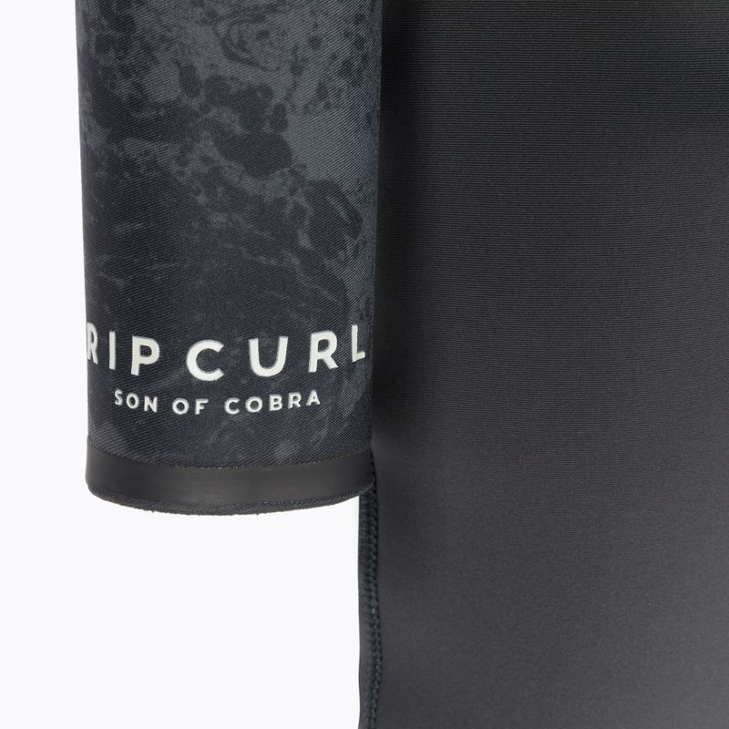 Rip Curl E Bomb 3/2 mm GB Z/F Soc grigio antracite muta da bambino 4