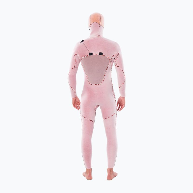 Muta uomo Rip Curl Flashbomb 5/4mm Hooded Chest Zip black 5