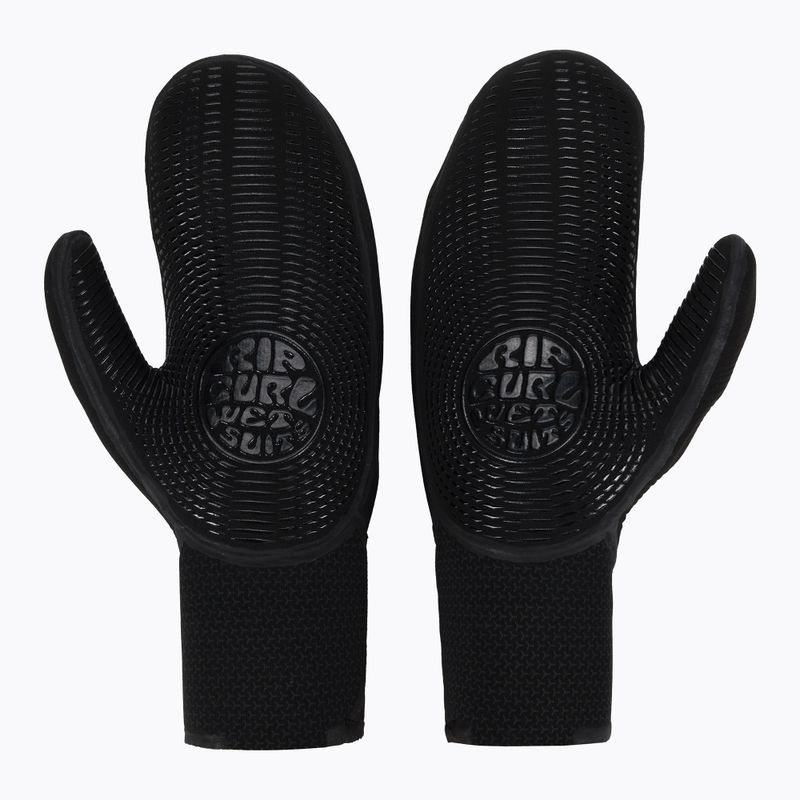 Guanti Rip Curl Flashbomb da uomo in neoprene 7/5 mm nero 2