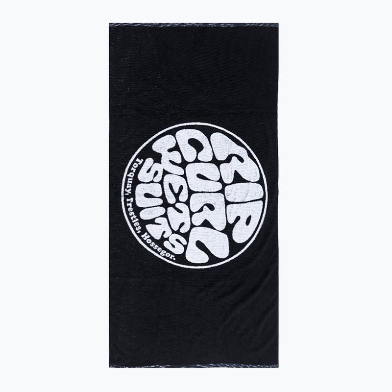 Asciugamano Rip Curl Wetty Icon nero
