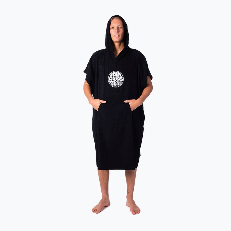 Poncho Rip Curl Icons nero da uomo 4