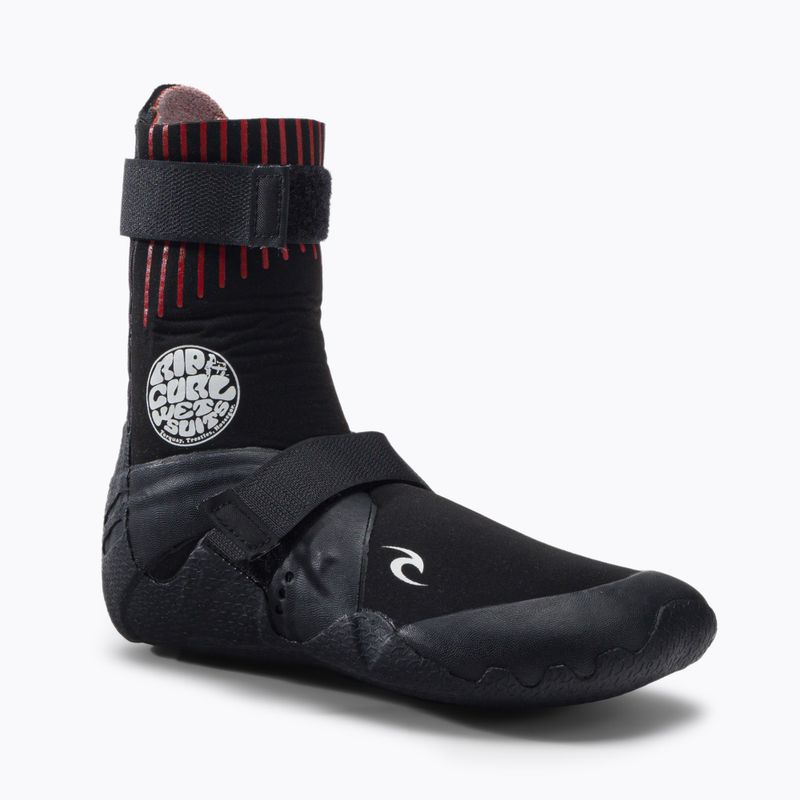 Rip Curl Flashbomb 5mm Punta tonda stivale in neoprene nero